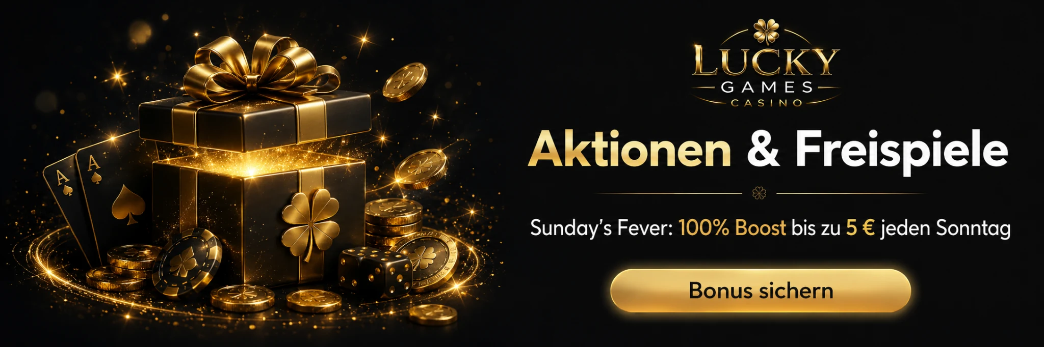 Lucky Games Casino Bonus Sunday’s Fever Aktionen und Freispiele